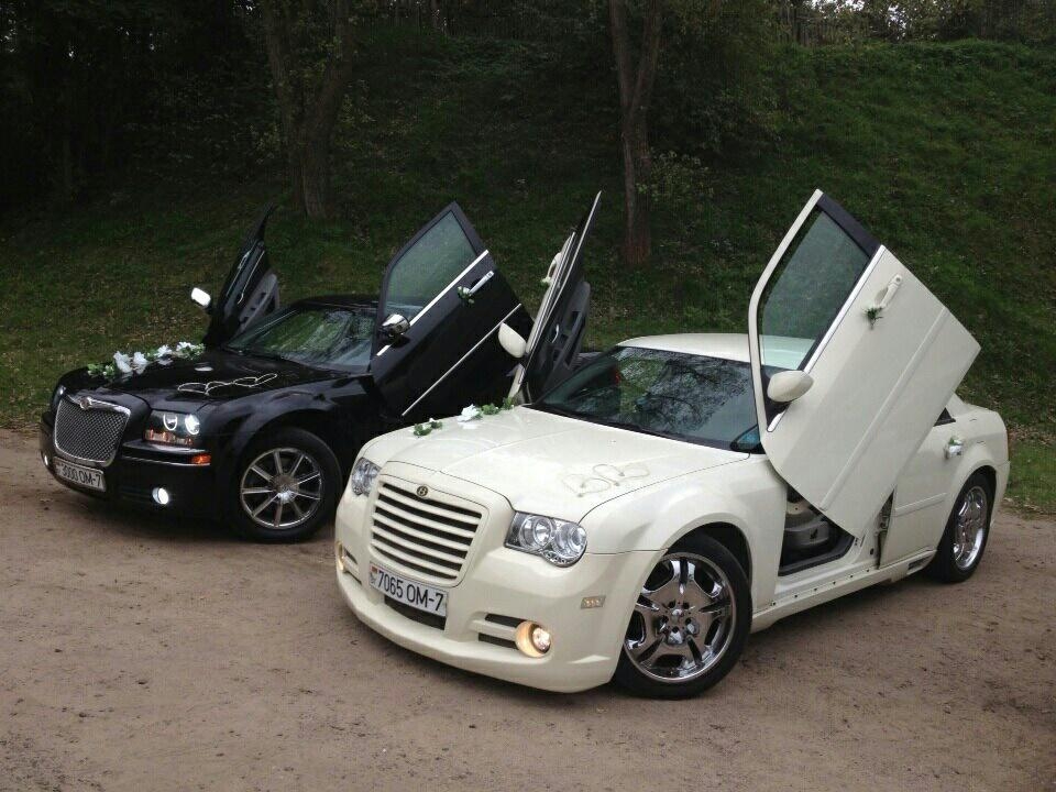 Свадебное авто Chrysler 300c Белый